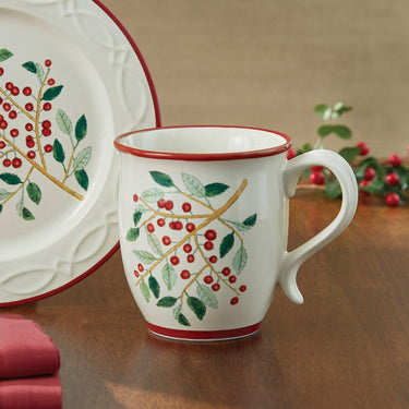 Simply Holly Mugs - Set of 4 Park Designs - The Fox Decor